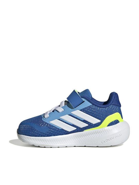 Runfalcon 5 RUNFALCON 5 EL I Kids Sports Shoes Running with Hoop & Loop Closure Blue