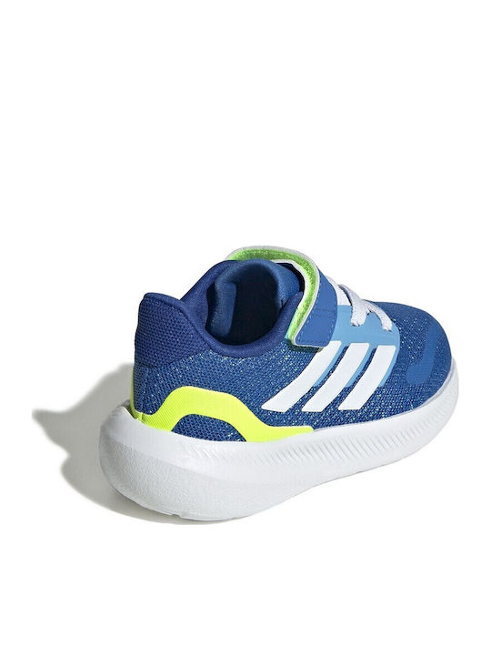 Runfalcon 5 RUNFALCON 5 EL I Kids Sports Shoes Running with Hoop & Loop Closure Blue
