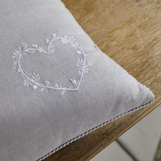 Today Sofa-Kissen aus 100% Baumwolle Chambray 40x40 cm