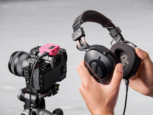 Rode Wireless GO Gen3 Set Wireless Condenser (Small Diaphragm) Microphone Πέτου, Clip On Journalistic in Pink Color