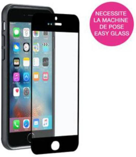 Mw Easy Glass Case Friendly Tempered Glass Screen Protector Iphone 6/6s Black