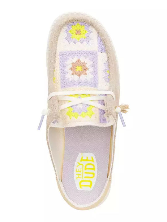 Wendy Slip Дамски Boat Shoes в Бежов Цвят