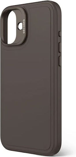 Husă iPhone 16 Plus Stacks Magsafe Range Din Silicon Antimicrobian Negru