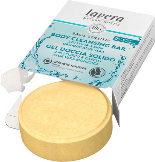 Lavera Basis Baton de săpun pentru Corpul & Părul 50gr