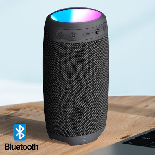 Akashi Ηχείο Bluetooth 10W Μαύρο ALTSPK10RGB