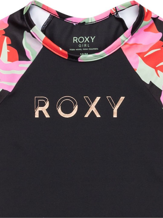 Roxy Surf Kinder Badeanzug Rashguard Gray