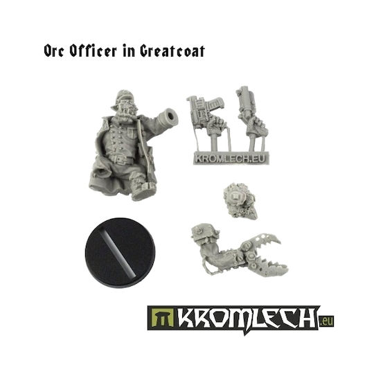 Kromlech Orc Offizier Im Mäntel