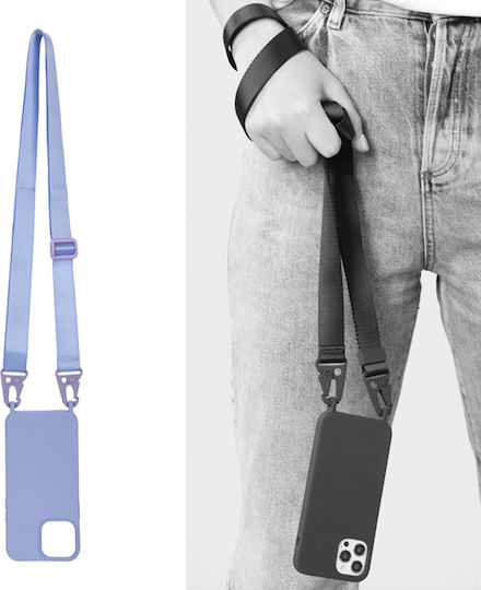 Eko Case Iphone 13 Pro Ultra-resistant Carabiner Cord Lavender