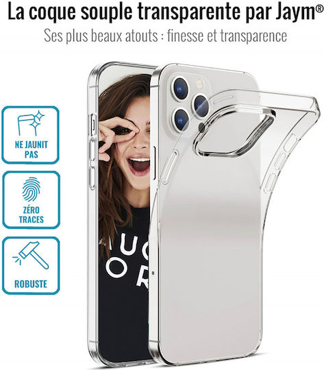 Jaym Case Für iPhone 16 Pro Max Kompatibel Mit Kabellosem Aufladen Transparent