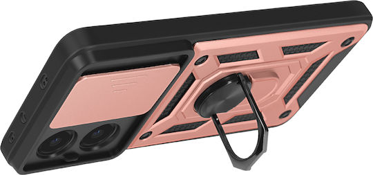 Avizar Case Xiaomi Poco X7 Pro Magnetic Ring Camera Protection Rose Gold