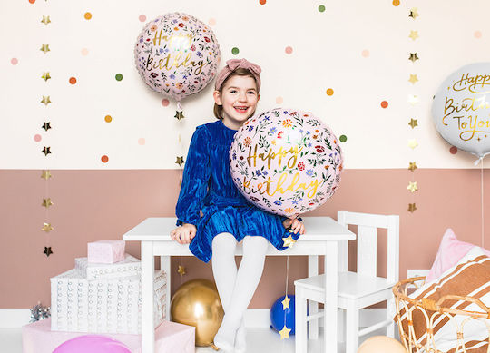 Balloon Foil Pink 45cm