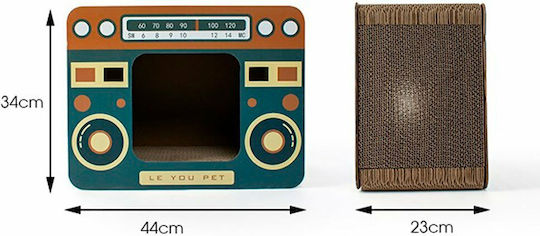 Retro Radio Σπιτάκι Γάτας Χρωματιστό