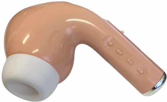 Headphone-Shaped Ηχείο Bluetooth 5W με Ραδιόφωνο και Διάρκεια Μπαταρίας έως 6 ώρες Ροζ
