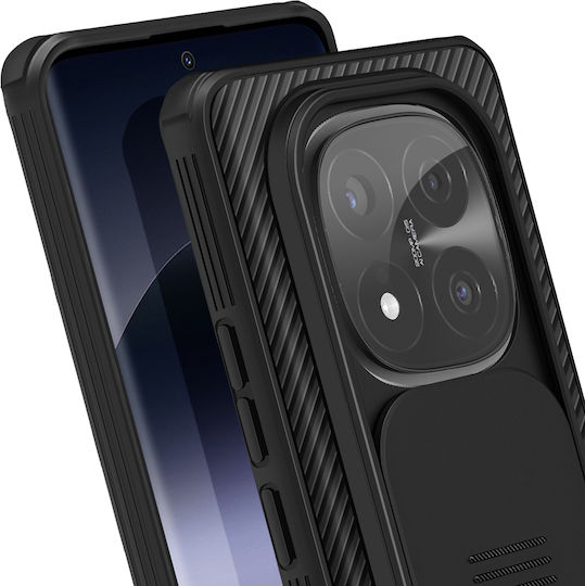 Калъф Nillkin Xiaomi Redmi Note 14 Pro 14 Pro Plus Удароустойчив Черен