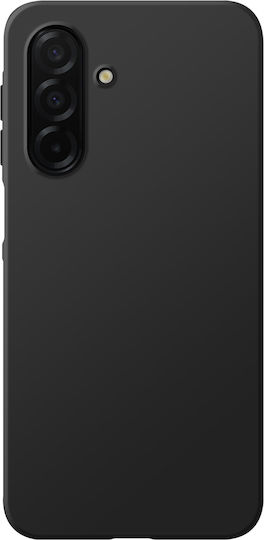 Akashi Silicone Flexible Gum Touch Back Cover for Samsung Galaxy A26 Black