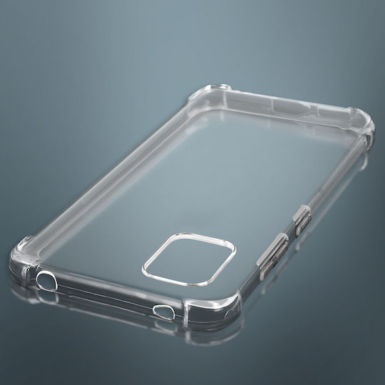 Rückseitencover Xiaomi Mi 10 Lite Verstärkte Ecken Akashi Transparent