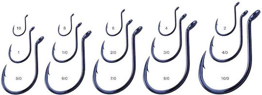 BKK Fishing Hooks Set 7pcs No6/0