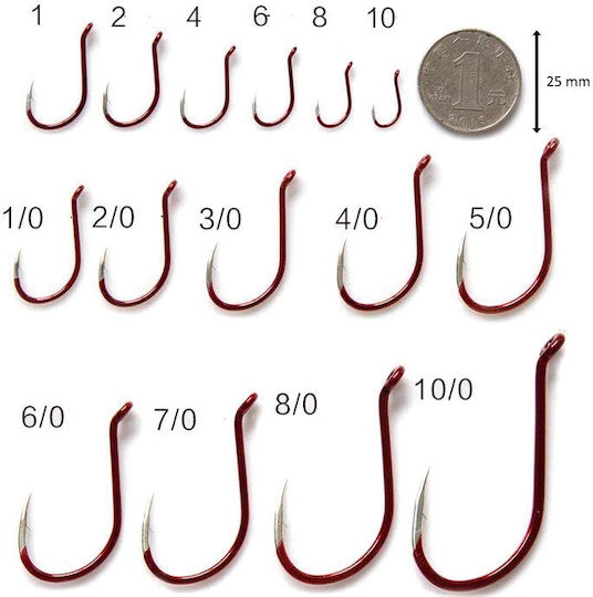 BKK Fishing Hooks Set 5pcs No7/0