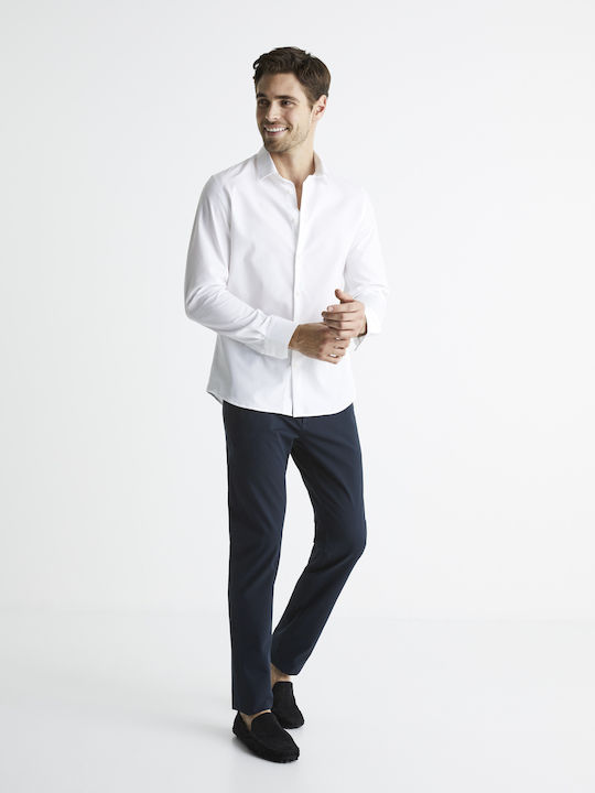 Celio Παντελόνι Chino Tocharles Marine