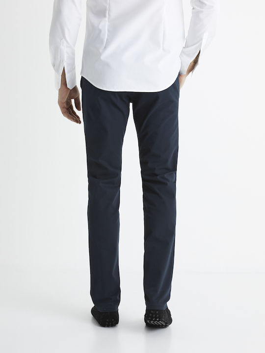Celio Παντελόνι Chino Tocharles Marine