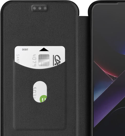 Avizar Carbon Handyhülle Xiaomi Poco X7 Pro Kartenhalter Videohalter Schwarz