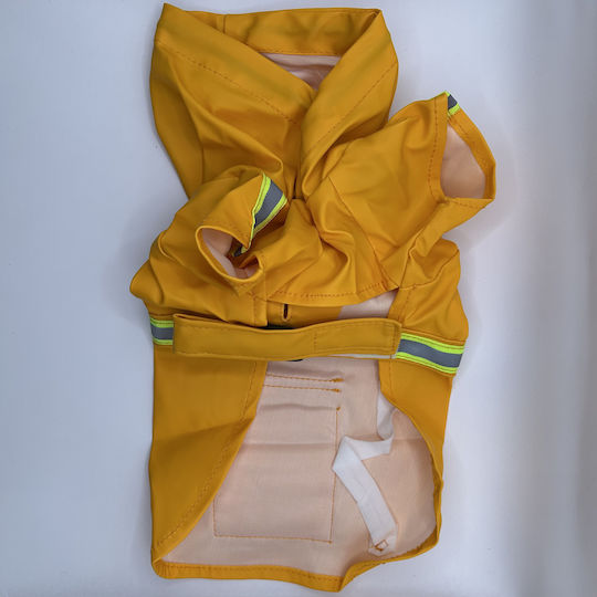 Bonnie Orange Waterproof Dog Coat Small