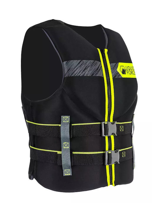Liquid Force Men's Life Vest Hinge CGA Classic Black Green