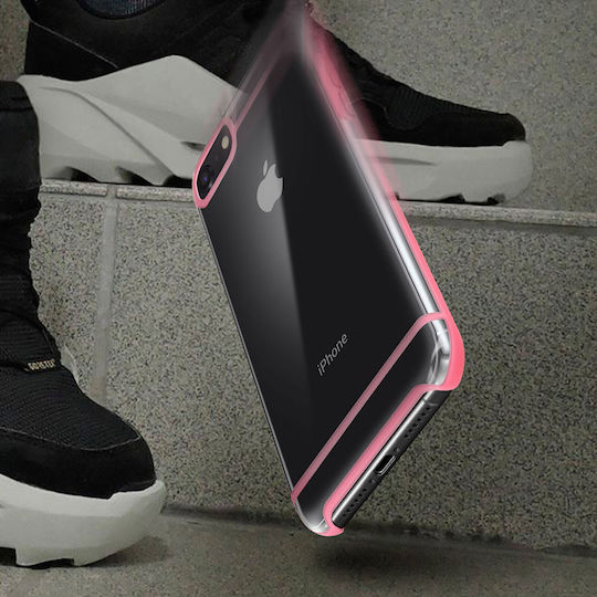 Husă Protectoare iPhone SE 8 7 Carcasă Rigidă Antiderapantă Akashi Roz