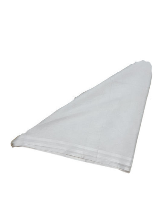 Gauze Classic Handkerchief Thin Cotton Square 90cm White Gauze Classic Handkerchief Thin Cotton Square 90cm White