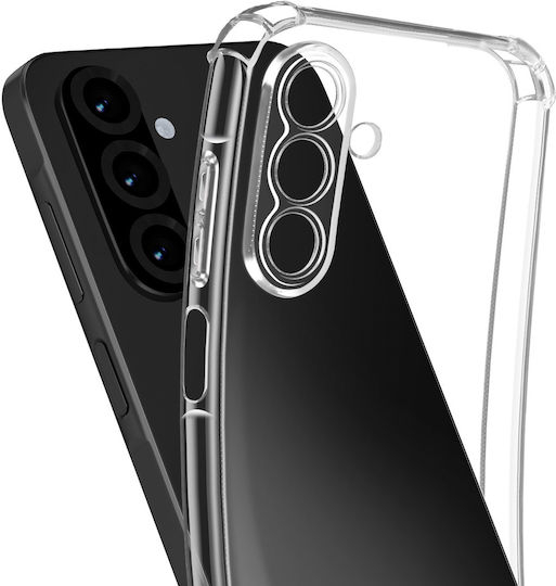 Mayaxess Stoßfeste Handyhülle Samsung Galaxy A26 Verstärkte Ecken Transparent