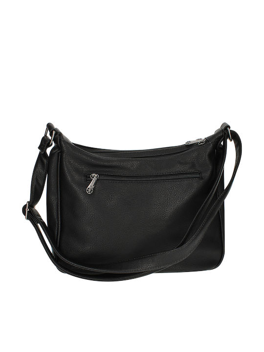 Gallantry Casual Shoulder Tote Bag Black