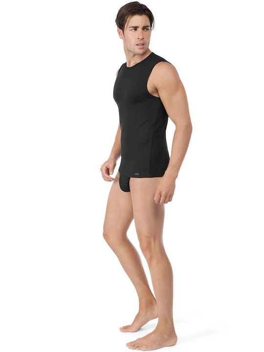 Мъжка Тениска Skiny Без Ръкави 86326-7662 Черен