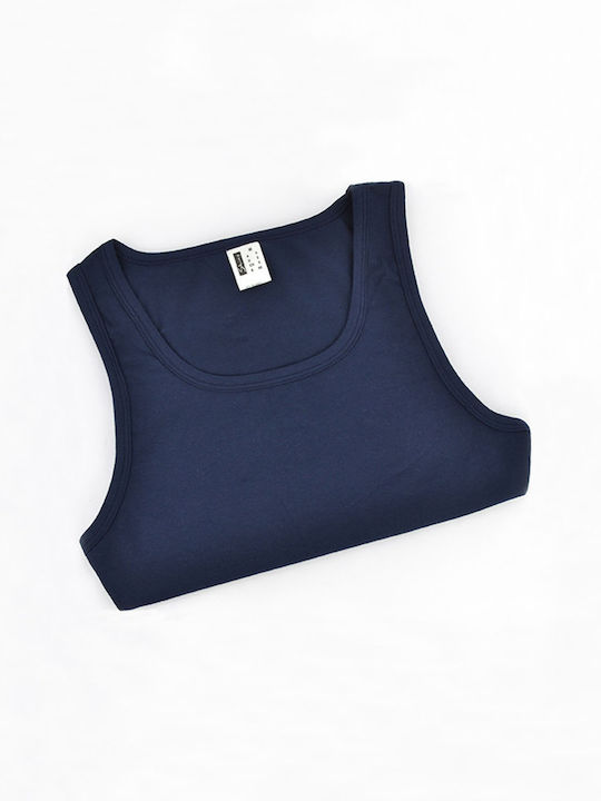 Мъжка Тениска Skiny Широка Презрамка 82707-0390 Син