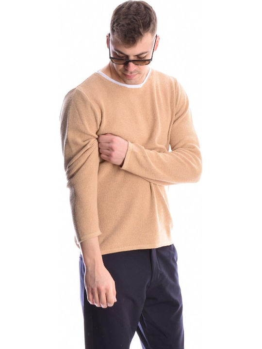 Beige Knitted Yarn Blouse