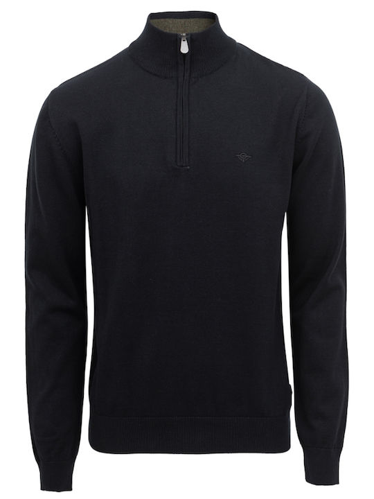 Gnious Cotton Knit Zipper – 3001879098 Black