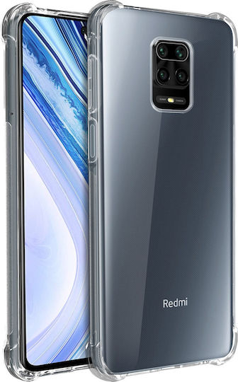 Задна Корица Akashi Shockproof Redmi Note 9S 9 Pro 9 Pro Max Прозрачна