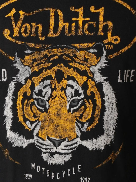 Bluza Von Dutch Tiger Tricou Negru Bluza Von Dutch Tiger Tricou Negru