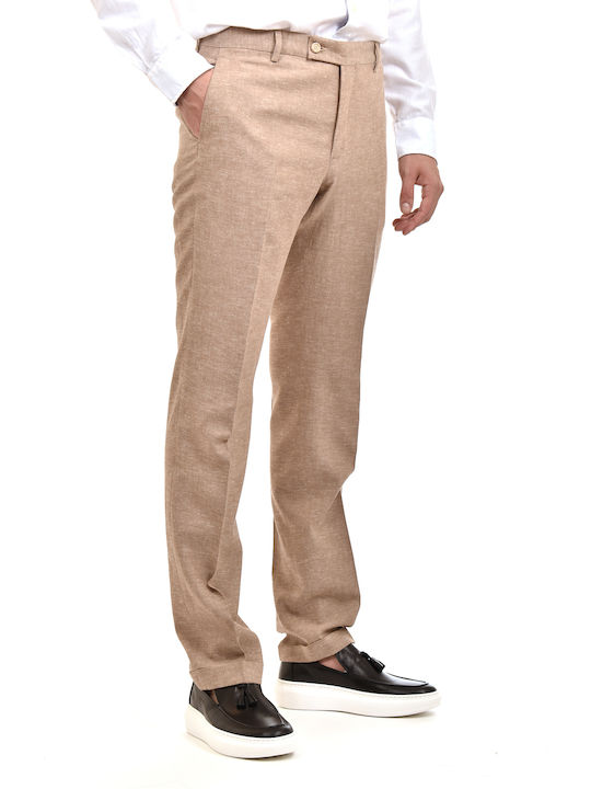 Bizzaro Trousers Linen-beige Μπεζ 4107.8330-3tr
