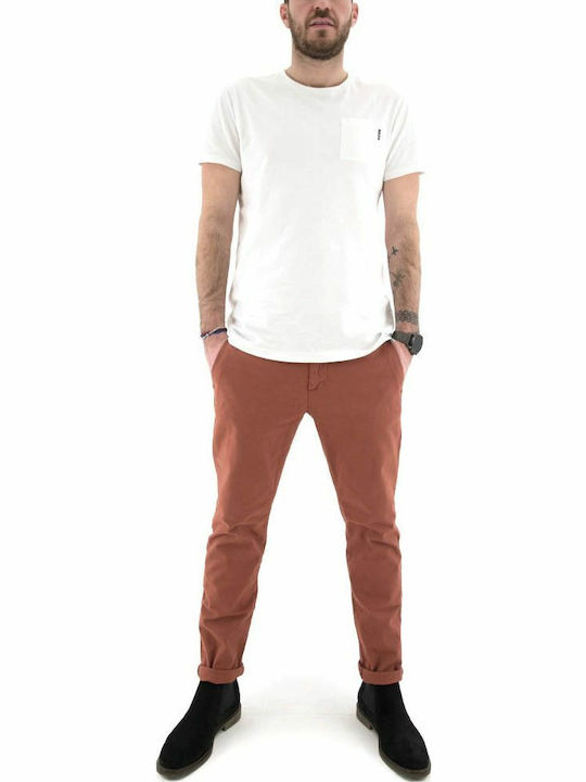 Hamaki-ho Chino Trousers Men Hamaki-ho Burgundy Psi-1435h-coc