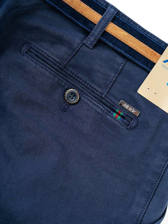 Meyer Trousers Belt Series Bonn 2 2 3511 18 Blue