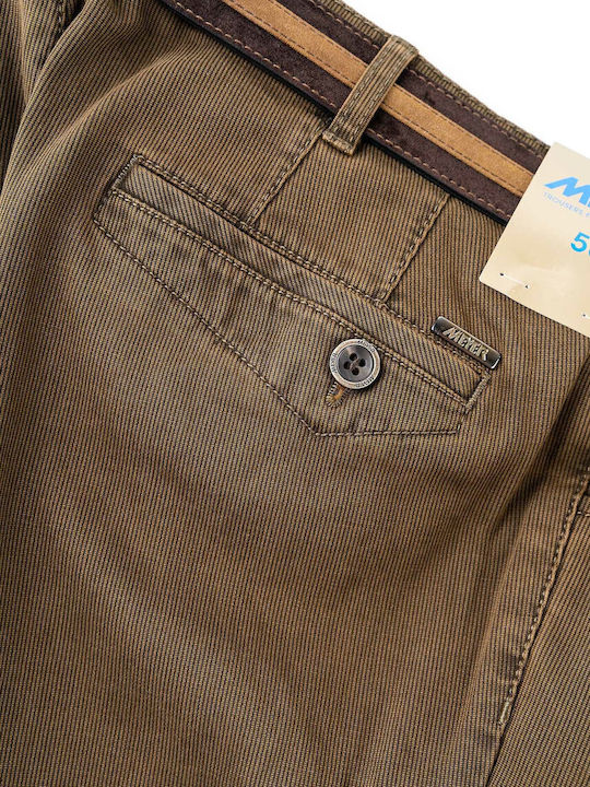 Meyer Trousers Belt Series Dublin 2 2 3508 37 Brown