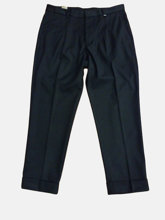 Imb Man Herrenhosen Pince Grifone Schwarze