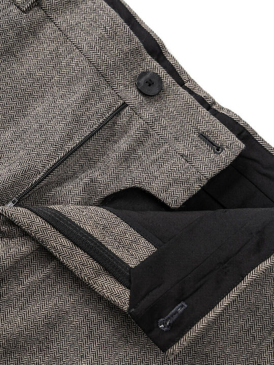 Hamaki Ho Παντελόνι Σειράς Pant America Pc602h Fa Brown