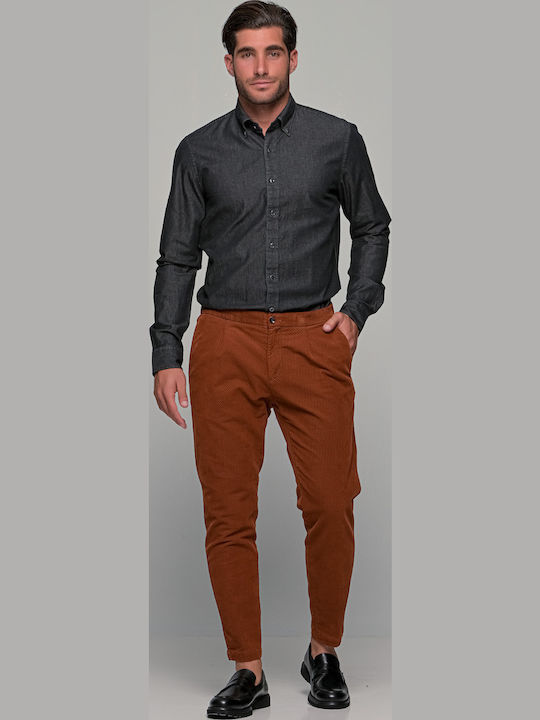 At.p.co Cotton Men's Jogger Trousers A251berlino563260 Terracotta