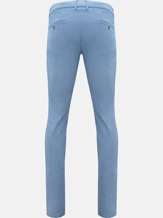 Fynch Hatton Chino Series Trousers 1302 2905 601 Light Sky