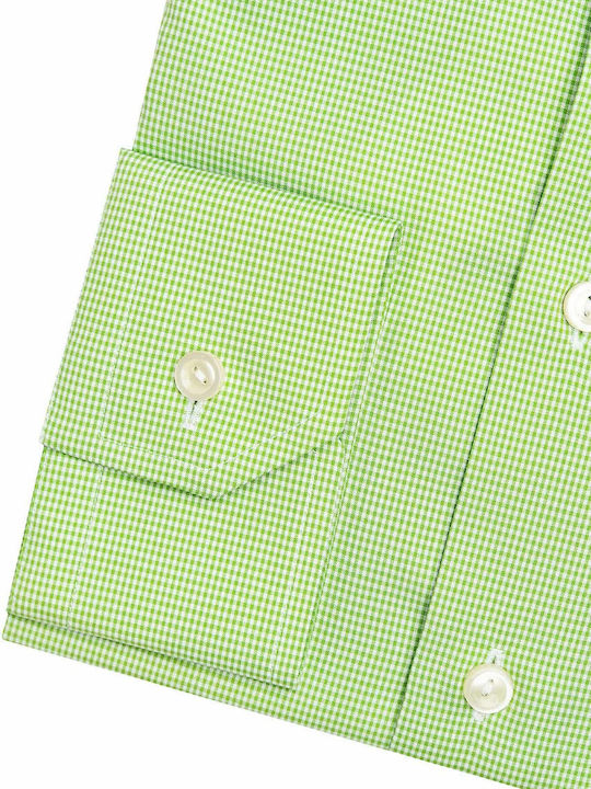 Eton Shirt Series Contemporary 2200794686 542 Green Checked