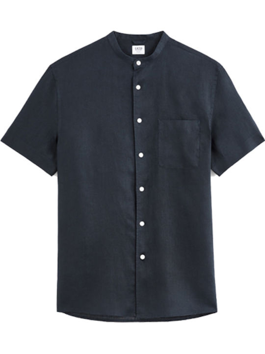 Celio Marineblaue Herrenhemden