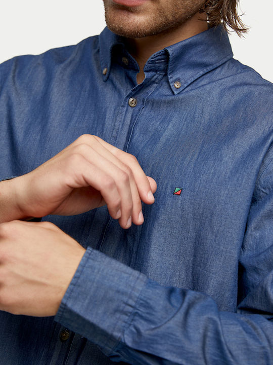 Redgreen Πουκάμισο Μακρύ Μανίκι Jean Denim