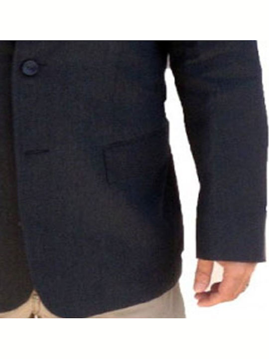 Luciano Faketti Σακάκι Linen 100% Αίσθηση Του Φυτικού Λιναριού Δροσερό Καλοκαίρι Μπλε Luciano Faketti Σακάκι Linen 100% Αίσθηση Του Φυτικού Λιναριού Δροσερό Καλοκαίρι Μπλε