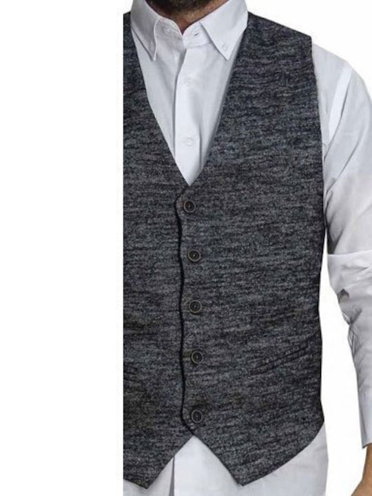 Luciano Faketti Γιλέκο Luciano Faketti In Fashion Είναι Ελληνικής Κατασκευής Χρώματος Γκρι Ανθρακί Μπορεί Να Φορεθεί Τζιν Σας Η Κουστούμι Σας Η Σακάκι Σας King Size